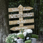 Wedding Area Signpost